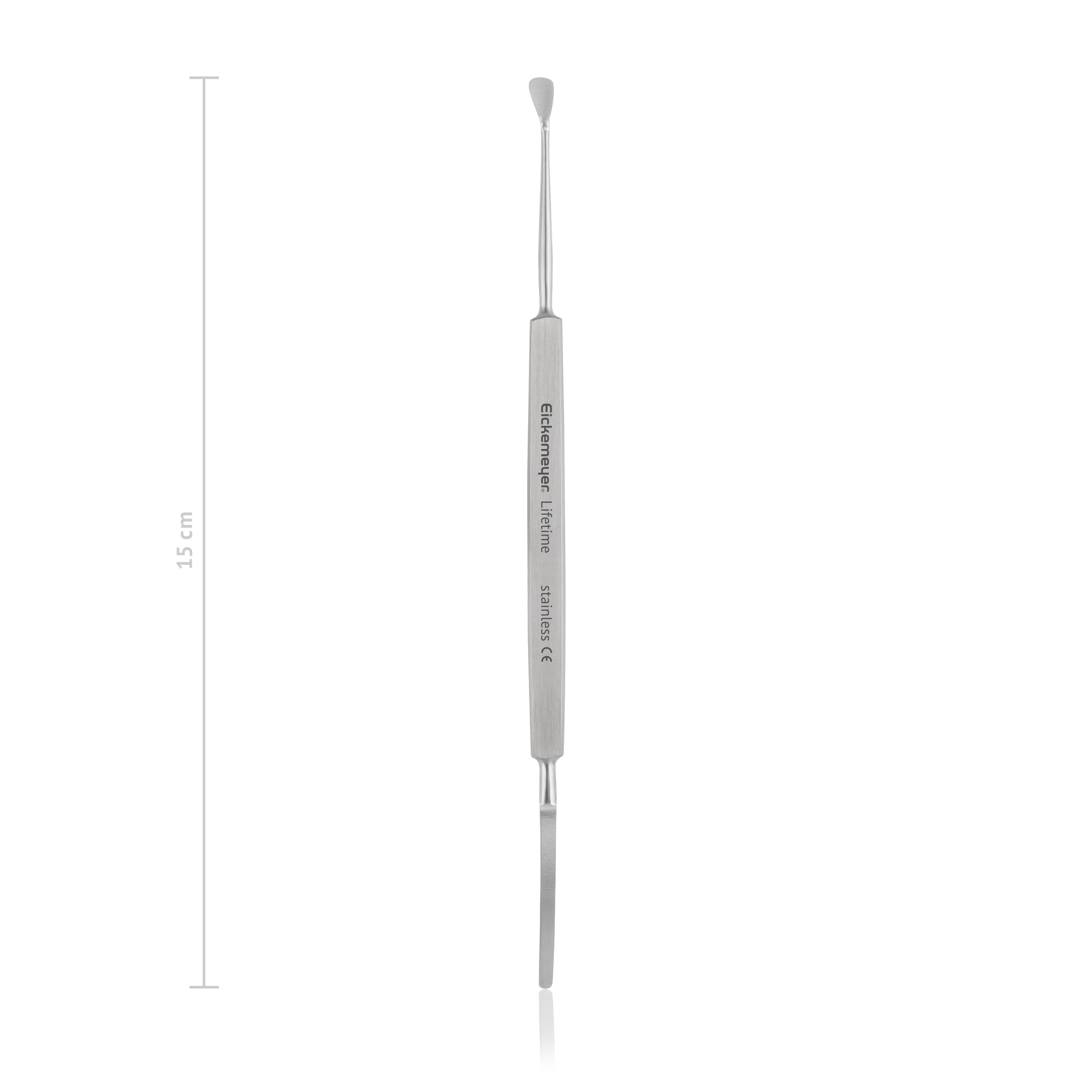 [DK]Cyklodialyse spatel CASTROVIEJO, inkl. mål